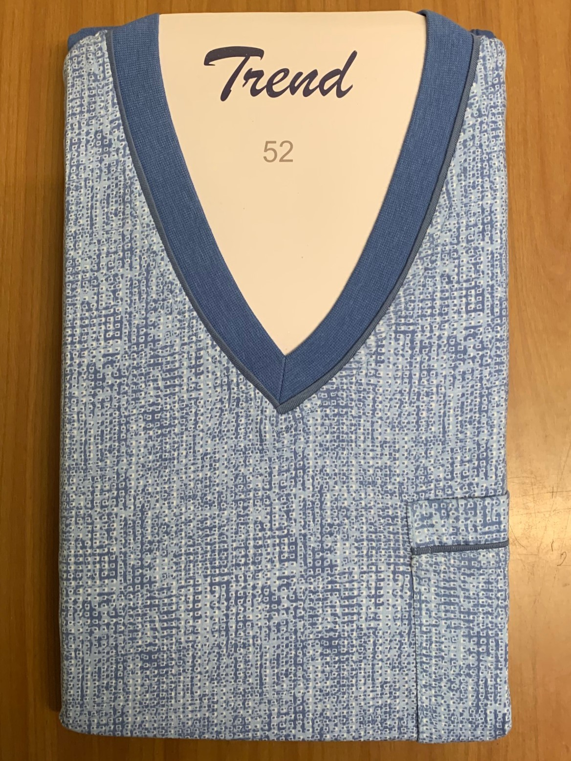 Normann heren pyjama 68585 - Blauw - M/50