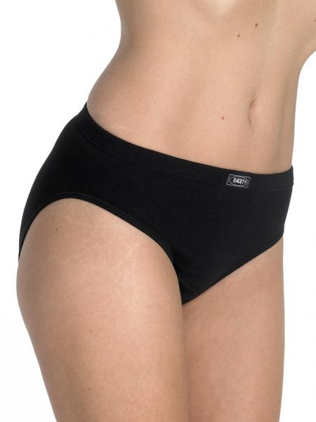 Racky ondergoed - dames slip high leg - Zwart - XL - 6 stuks