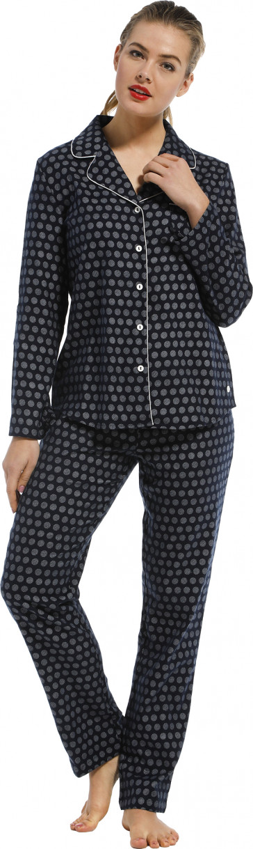 Dames pyjama flanel Pastunette 20212-152-6
