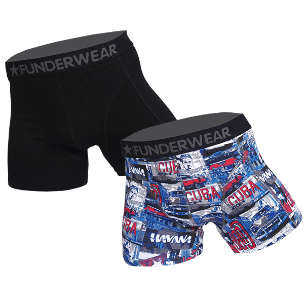 Funderwear 2 Pak Heren Boxer 76018 Xl funderwear kopen in de aanbieding