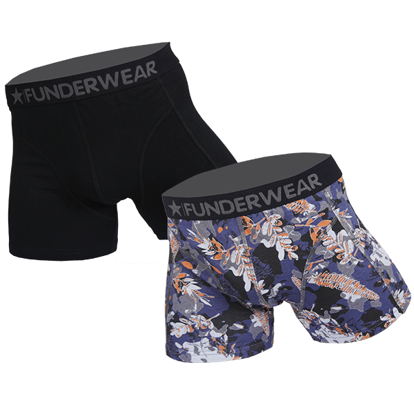 Funderwear 2 Pak Heren Boxer 76019 funderwear kopen in de aanbieding