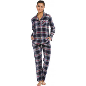 Dames pyjama Rebelle flanel 21212-446-6