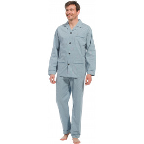 Robson heren pyjama doorknoop 27221-700-6