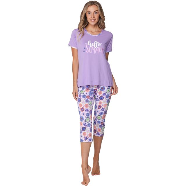 Rebelle dames pyjama capri 121261-600-1
