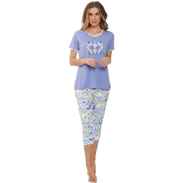 Rebelle dames pyjama capri 121251-636-1