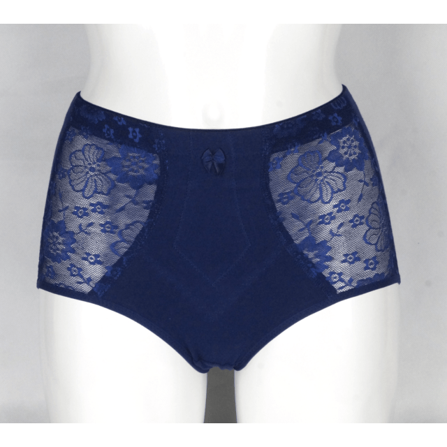 J&C dames slip licht corrigerend 201-M-Donker blauw