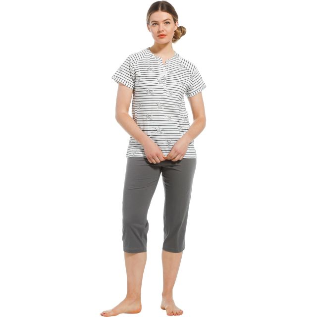 Pastunette dames pyjama capri 20221-150-4