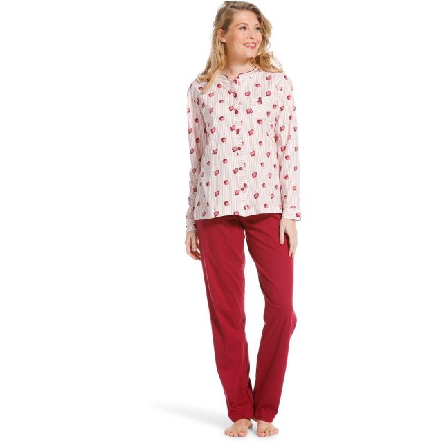 Pastunette doorknoop dames pyjama 20222-104-6