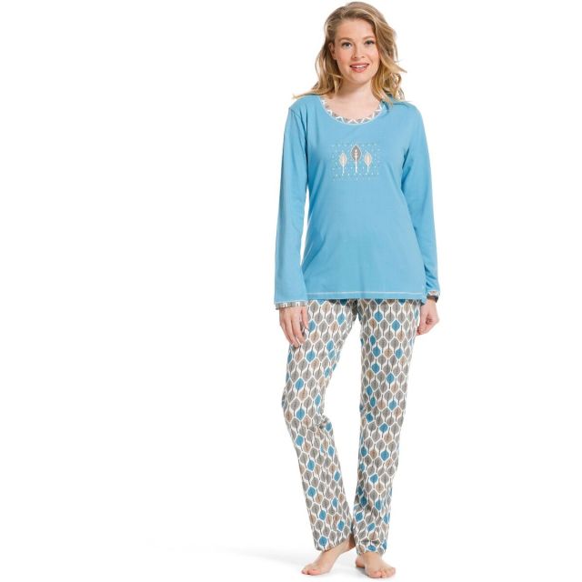 Pastunette dames pyjama biologische katoen 20222-138-2