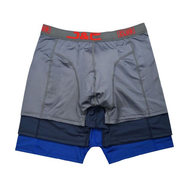 3 pak heren boxershort J&C micro 4485 kleur