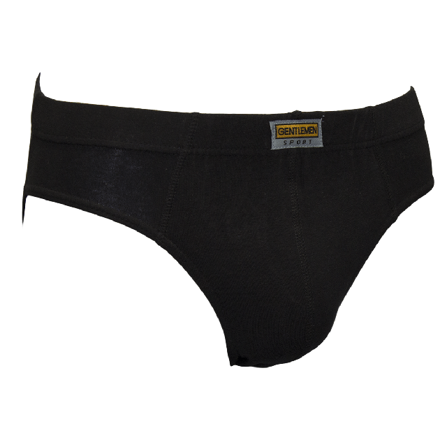 Gentleman 604730 heren slip-L-Zwart