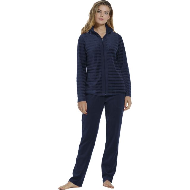 Dames huispak Pastunette De Luxe 85202-350-8 blauw
