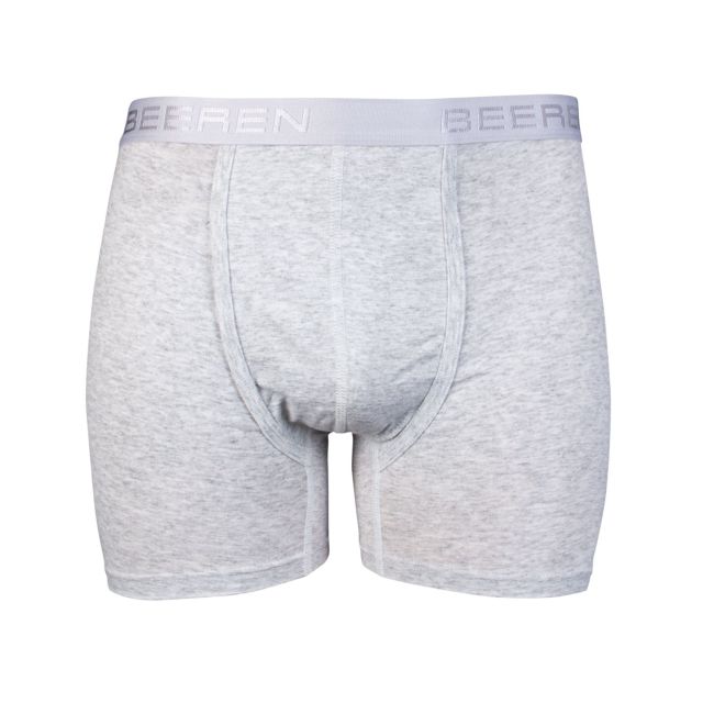 Beeren heren boxershort Dylan met gulp.-M-Grijs melee