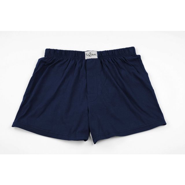 Fun2wear heren boxershort wijd model 70024-M-Donker Blauw