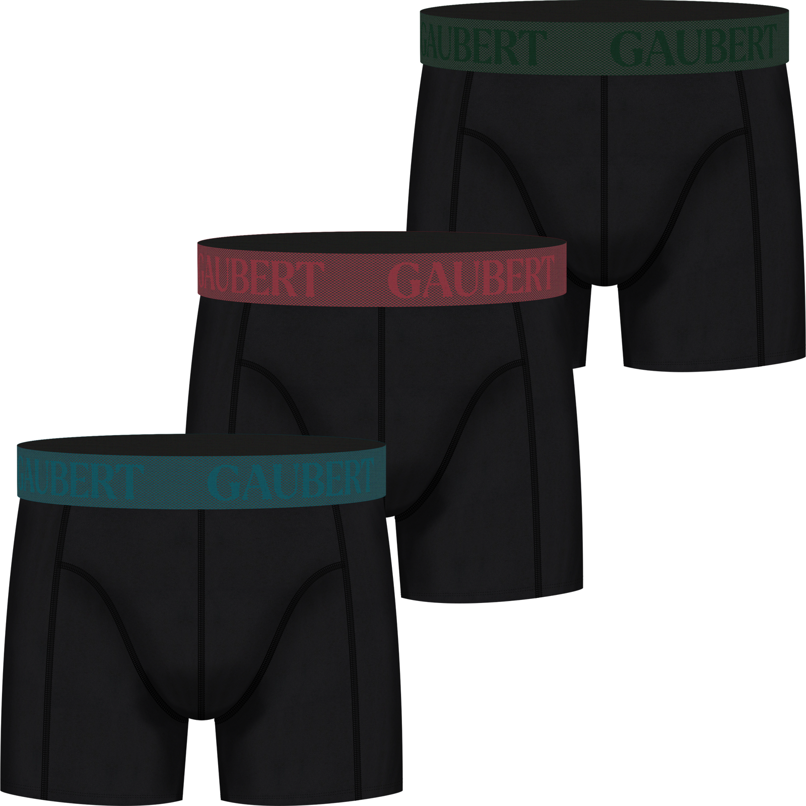 Gaubert 3 pak heren boxershorts bamboe set 10 XL
