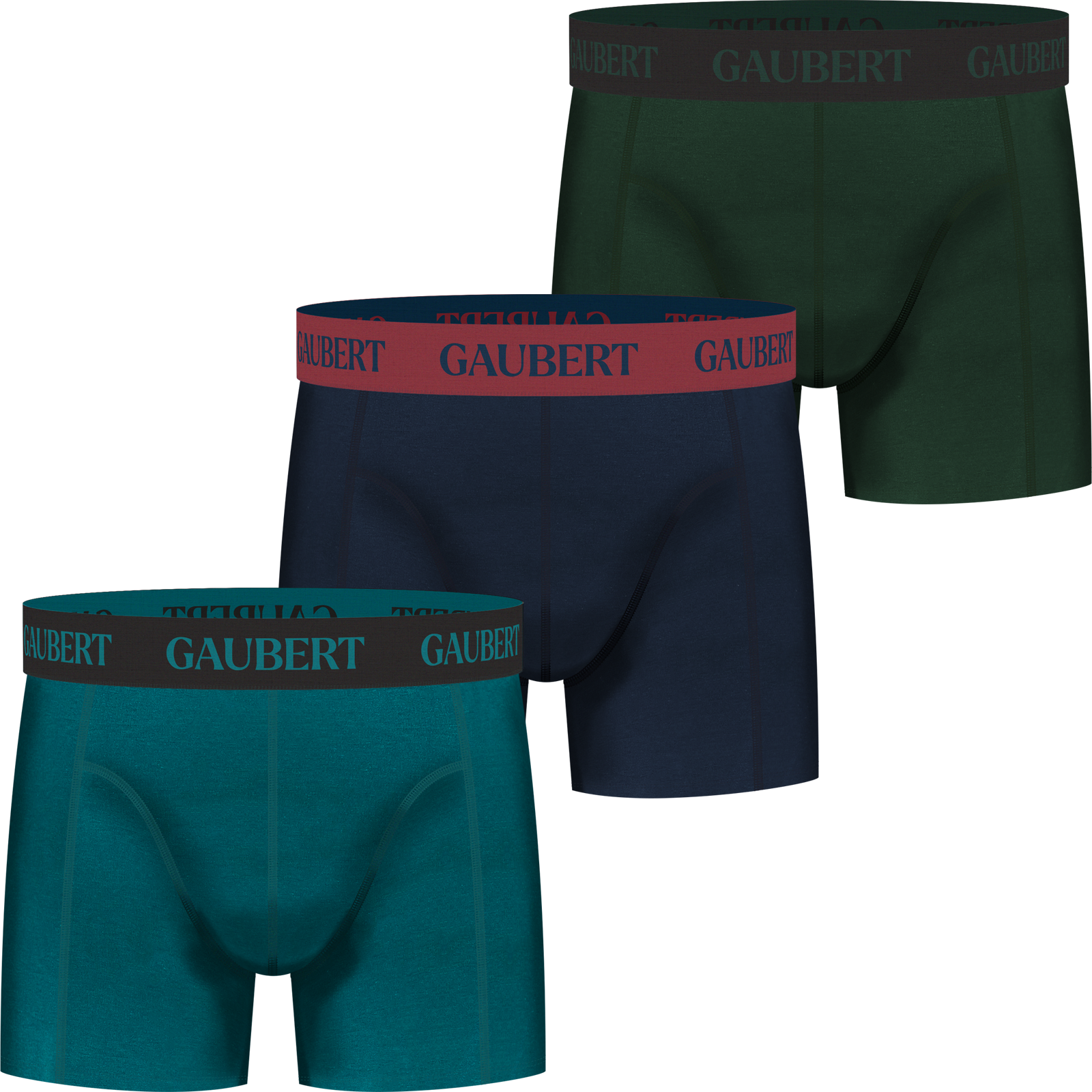 Gaubert 3 pak heren boxershorts bamboe set 11 S